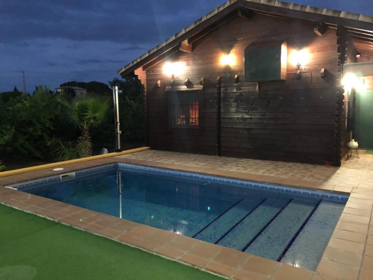 Villa Casa De Madera El Oasis El Palomar Siviglia Esterno foto