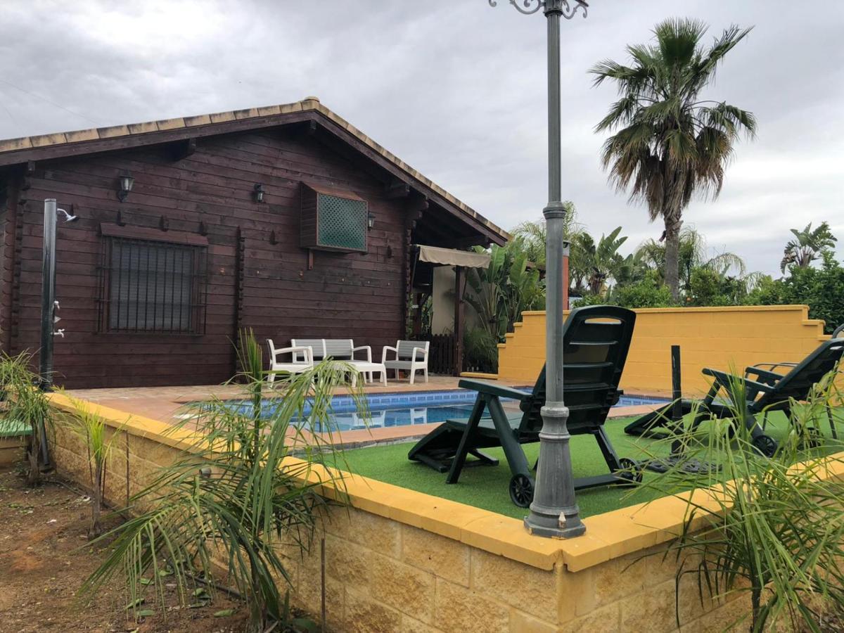 Villa Casa De Madera El Oasis El Palomar Siviglia Esterno foto